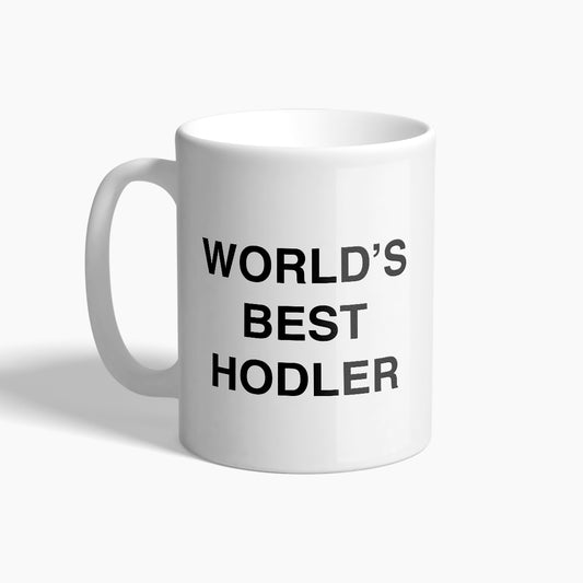 Taza Bitcoin World's Best Hodler